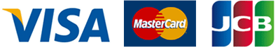 VISA・MasterCard・JCB